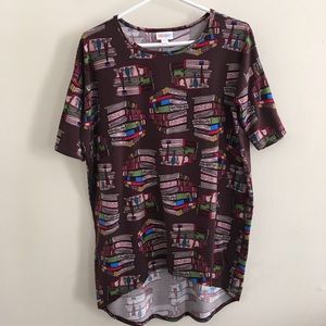 LuLaRoe Irma- SUPER RARE BOOK PRINT, XXS